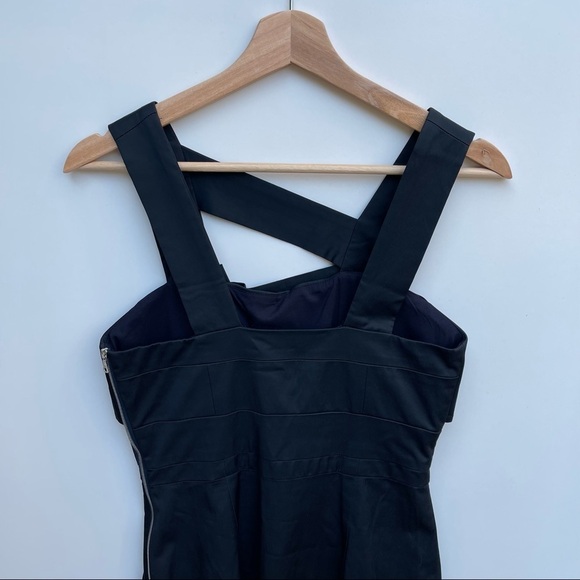 Laila Azhar Black Cocktail Party Dress Size 2 - Picture 7 of 11